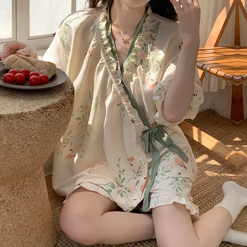 OUSHIBO Women's Pajama Sets-3