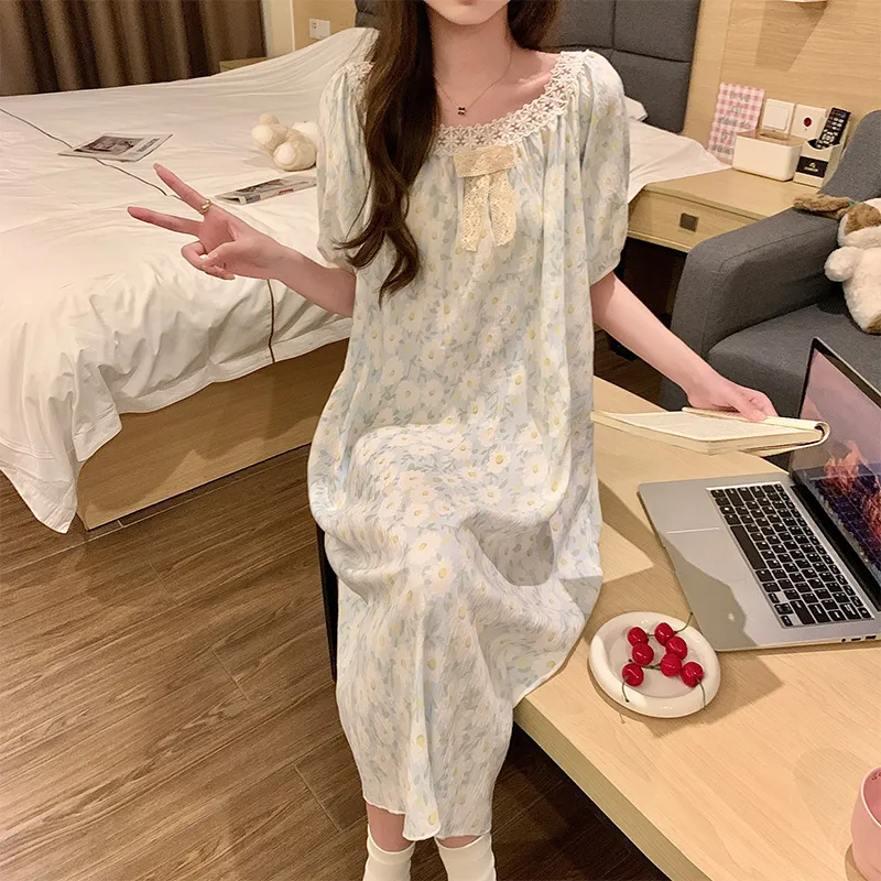 OUSHIBO Nightgown Women's Image Color-5
