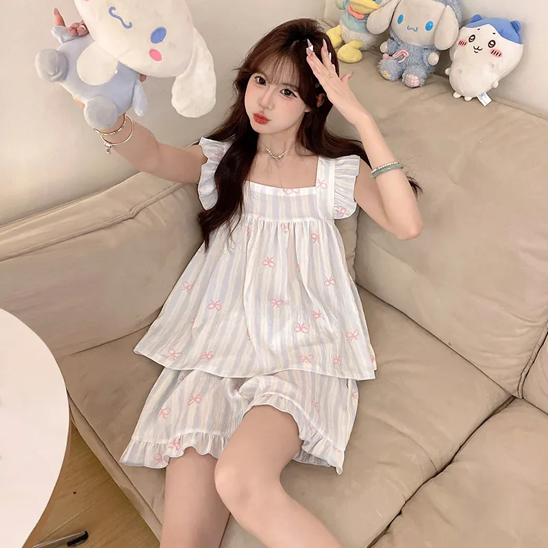 OUSHIBO Women's Pajama Sets-4