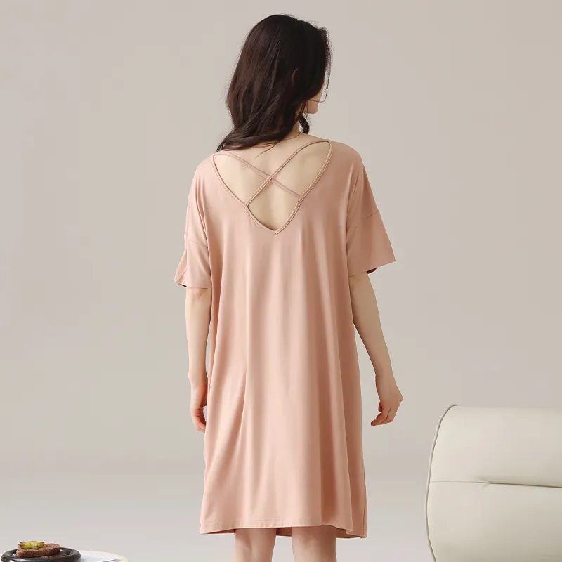 OUSHIBO Women's Nightgowns-4