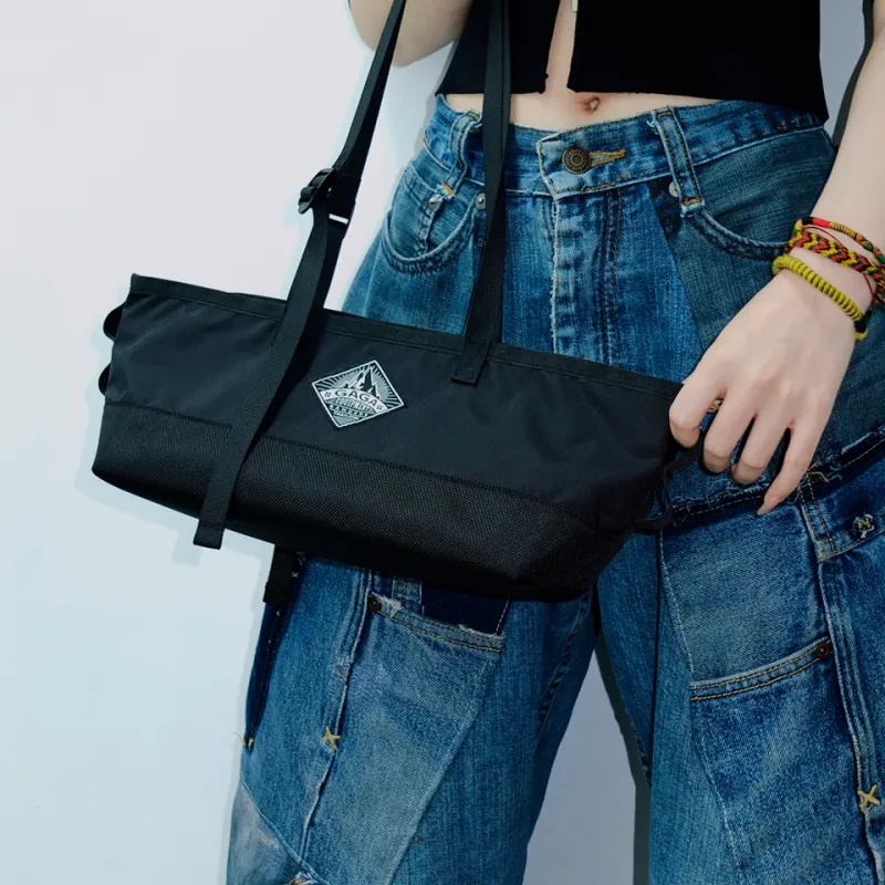 GAGA EQUIPMENT Nylon Baguette Bag Shoulder Bag Women's Multicolor-7