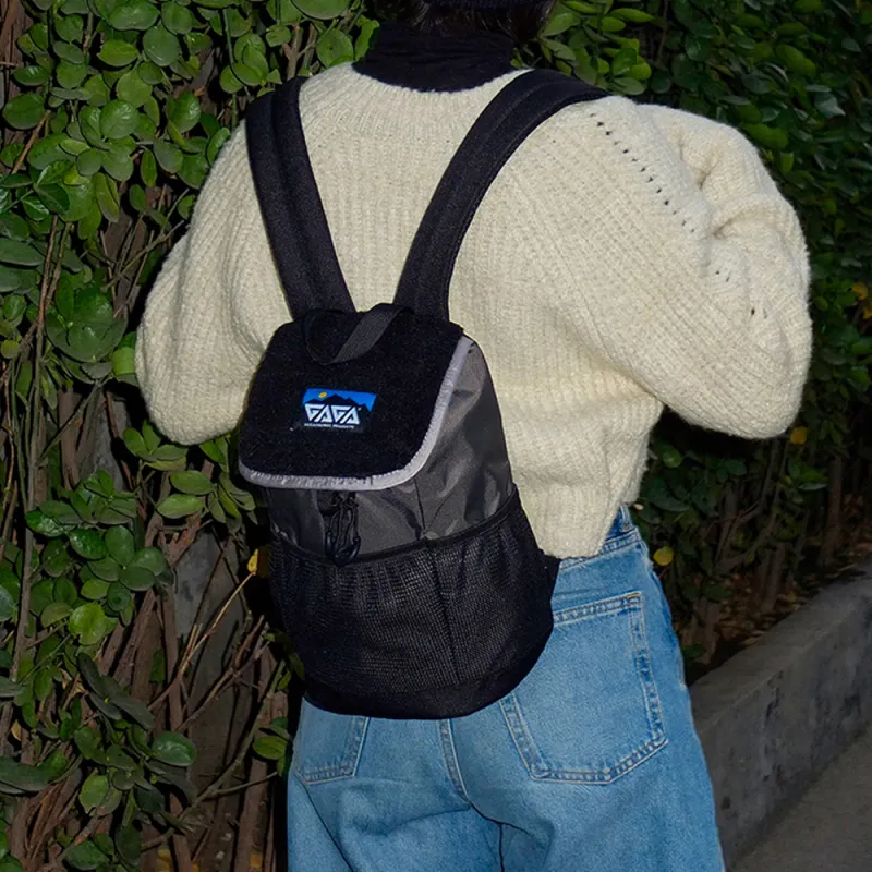 GAGA EQUIPMENT Nylon Backpack Medium Size Unisex Multicolor-5