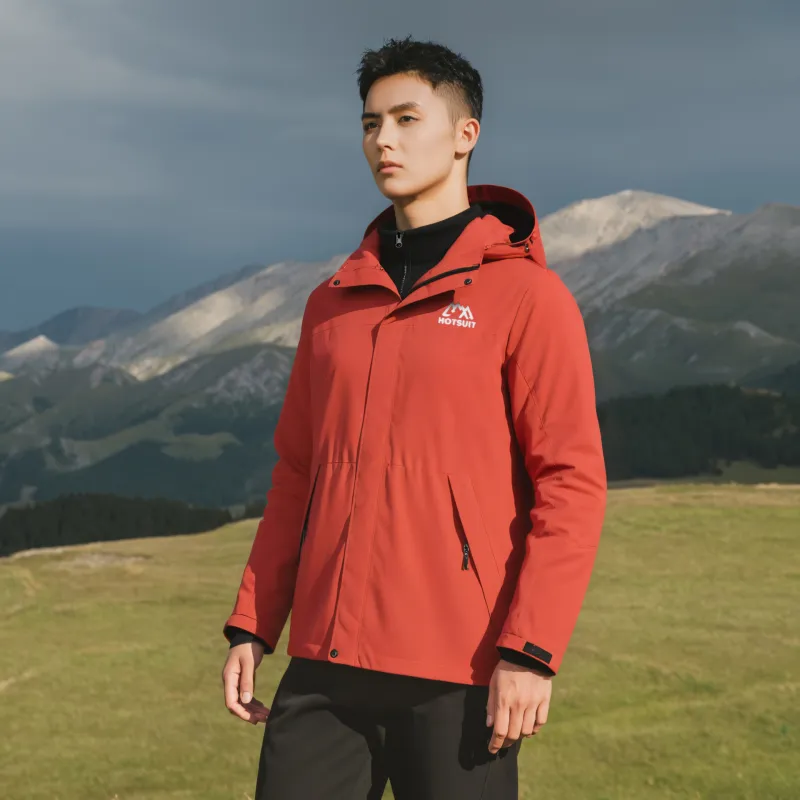 HOTSUIT Mountain Versatile Waterproof, Windproof, And Abrasion Resistant Windbreaker Jacket Unisex-10