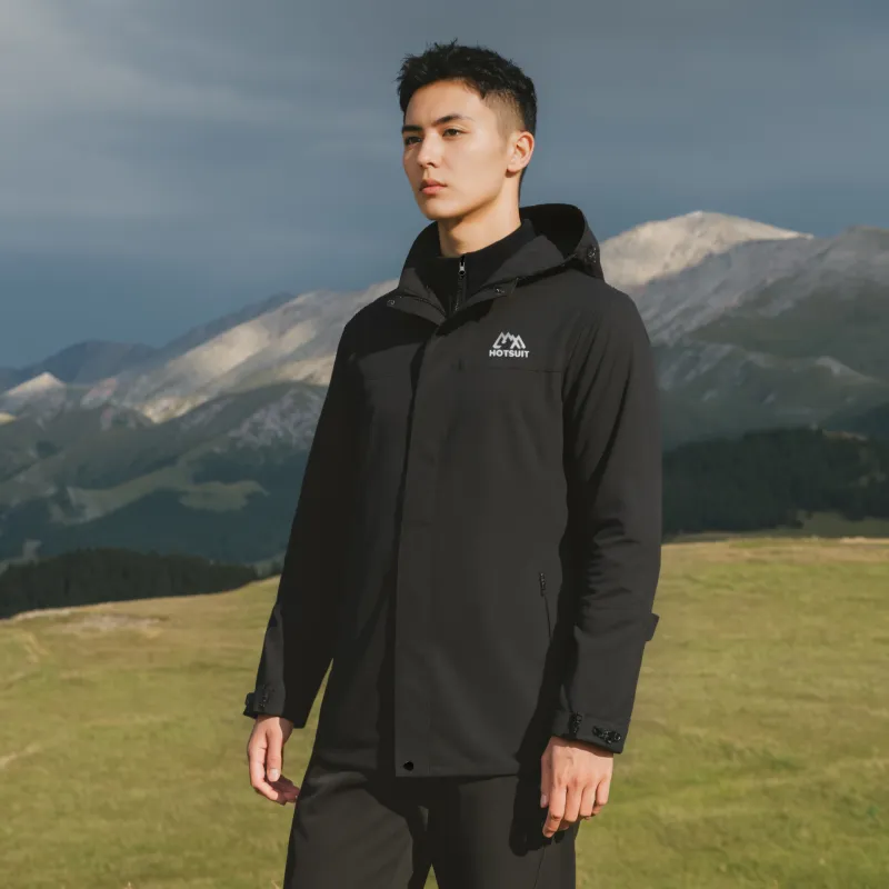 HOTSUIT Mountain Versatile Water-Resistant Windproof Wear-Resistant Windbreaker Jacket Unisex-2