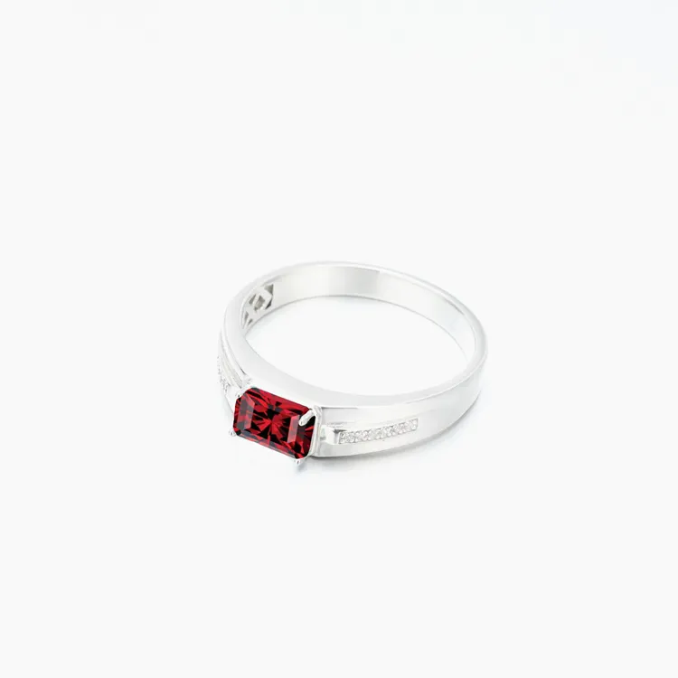 AIDAQIAN Colored Gemstone Rings Men-3