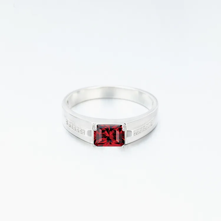 AIDAQIAN Colored Gemstone Rings Men-2