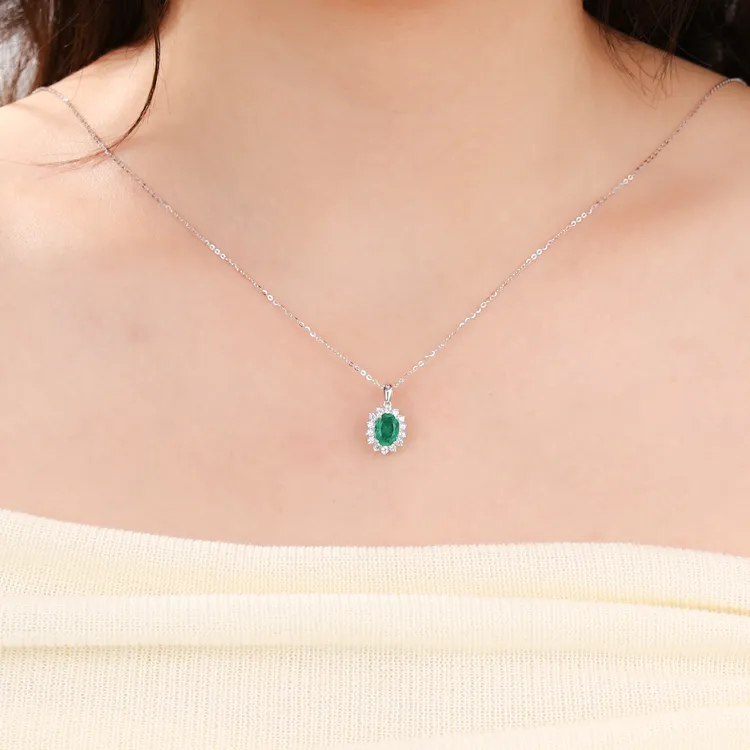 AIDAQIAN S925 Silver Necklaces Women's-2