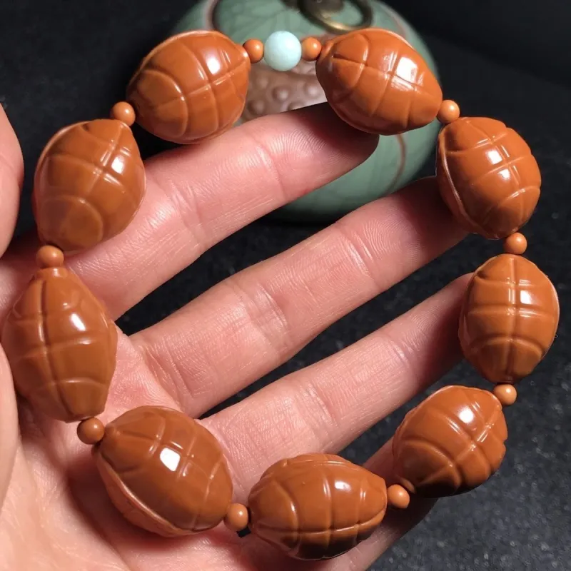 TANGSHU Olive Pit Bracelets Unisex-3