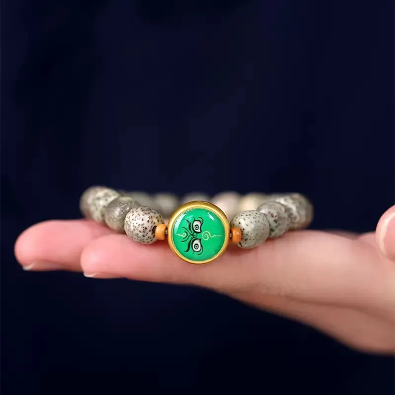 TANGSHU Star Moon Bodhi Seeds Bracelets Unisex-1