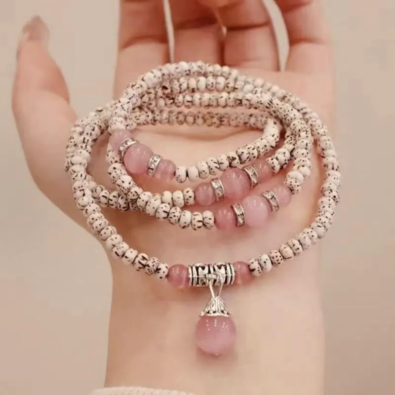 TANGSHU Star Moon Bodhi Seeds Bracelets Unisex-4