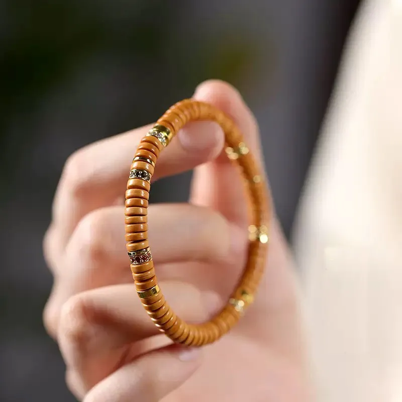 TANGSHU Olive Pit Bracelets Unisex-3