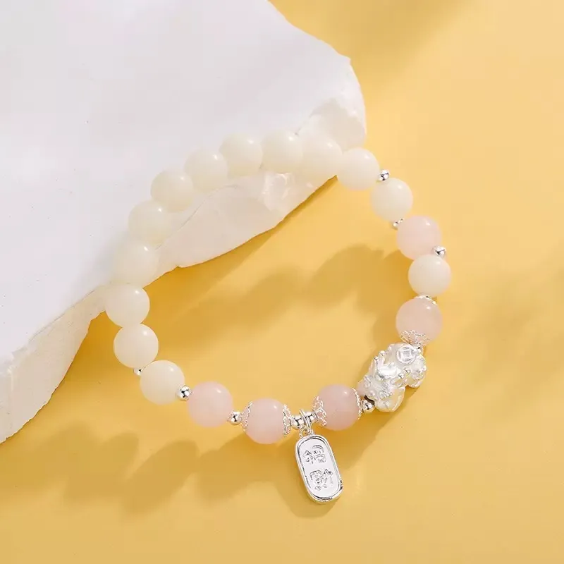 TANGSHU White Jade Bodhi Bracelets Unisex-2
