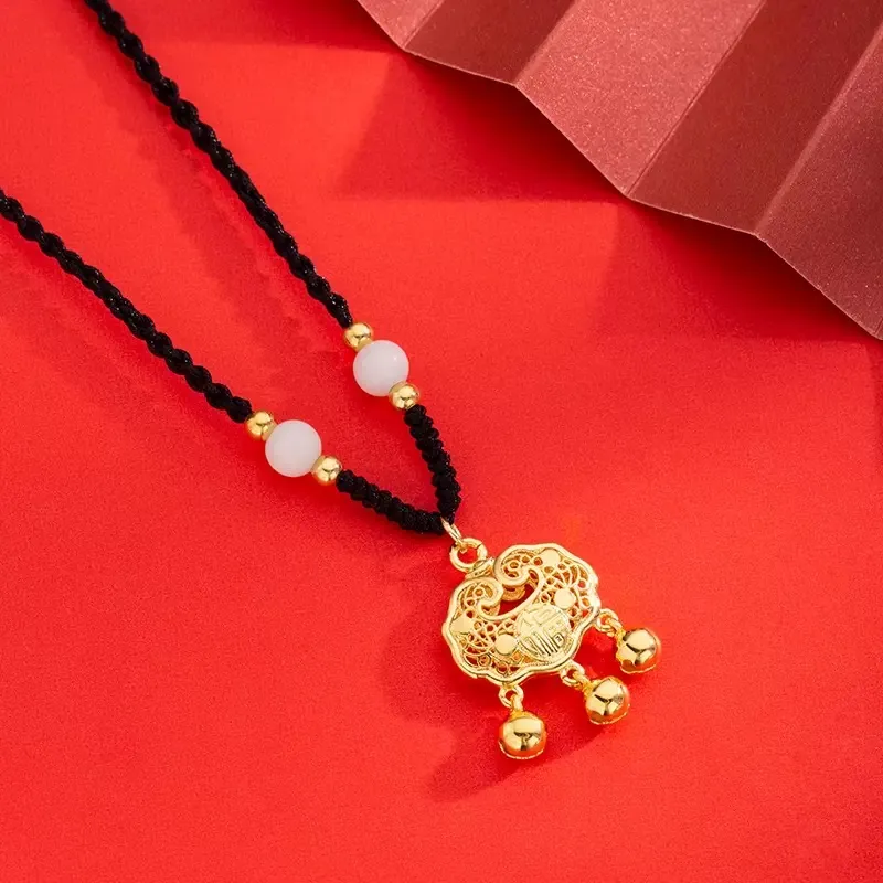 TANGSHU Alloy Necklaces Women's-5