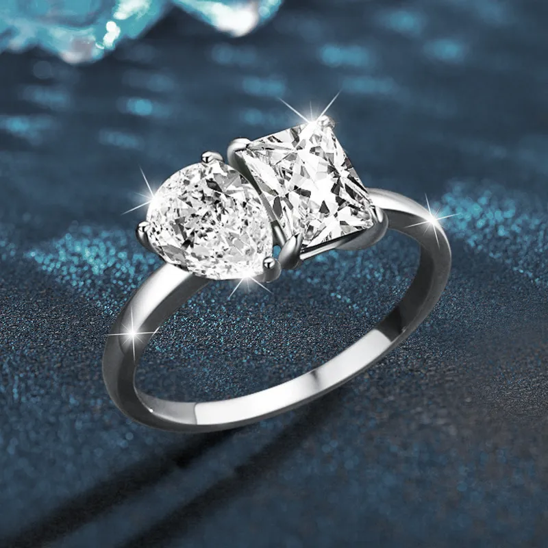 WUMZK 925 Sterling Silver Rings Unisex-4