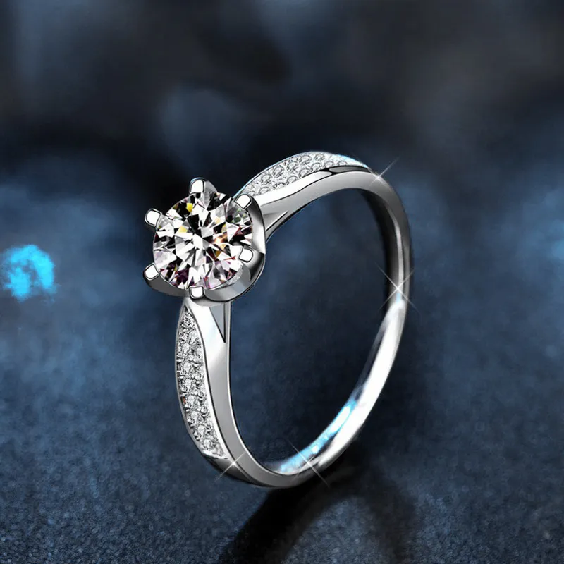 WUMZK 925 Sterling Silver Rings Unisex-3