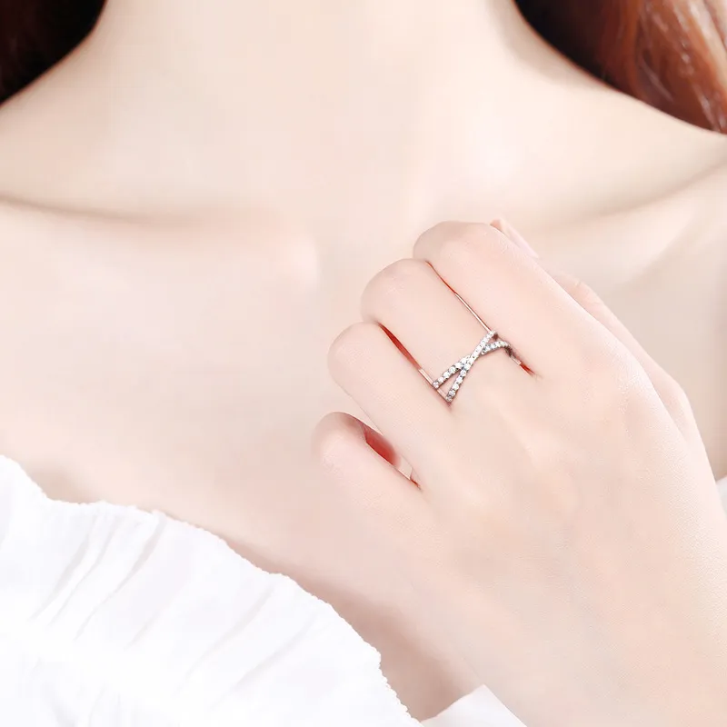 WUMZK 925 Sterling Silver Rings Unisex-5