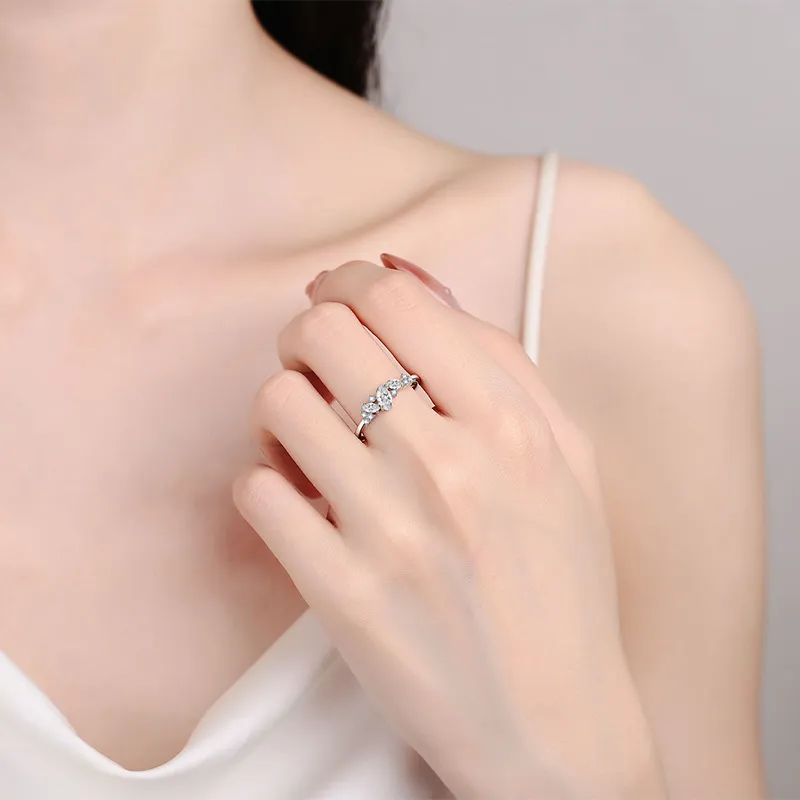WUMZK 925 Sterling Silver Rings Unisex-5