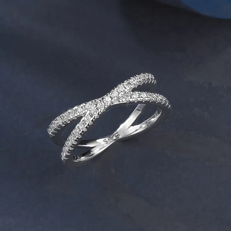 WUMZK 925 Sterling Silver Rings Unisex-4