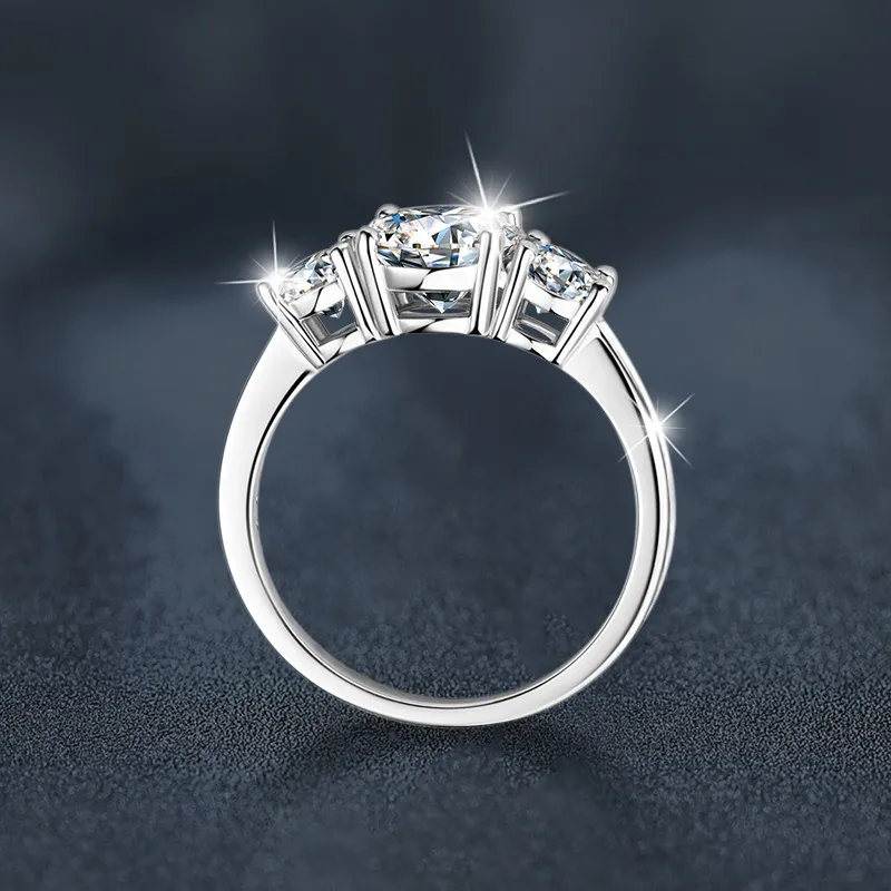 WUMZK 925 Sterling Silver Rings Unisex-3