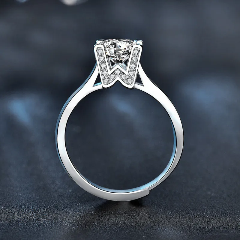 WUMZK 925 Sterling Silver Rings Unisex-2