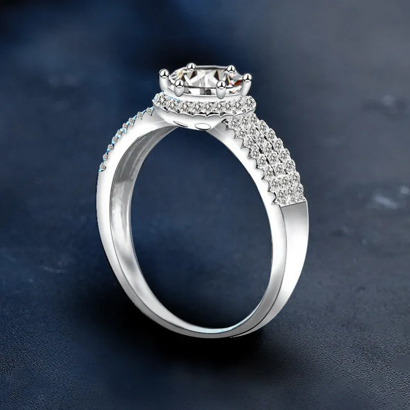 WUMZK 925 Sterling Silver Rings Unisex-3