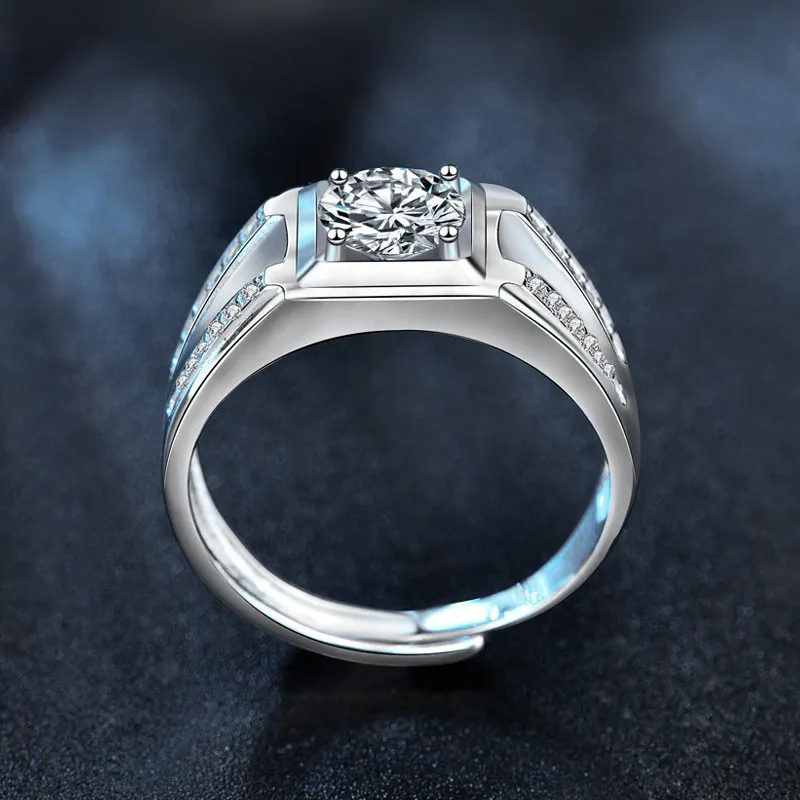 WUMZK 925 Sterling Silver Rings Unisex-3