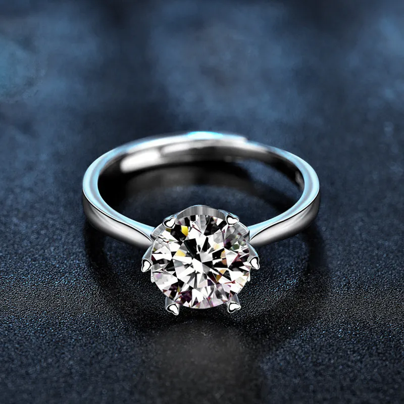 WUMZK 925 Sterling Silver Rings Unisex-3