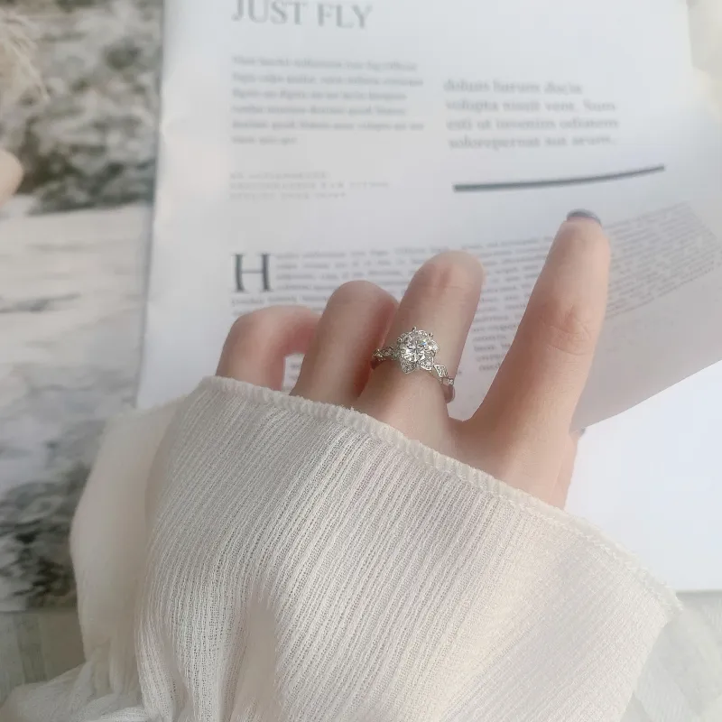 WUMZK 925 Sterling Silver Rings Unisex-4