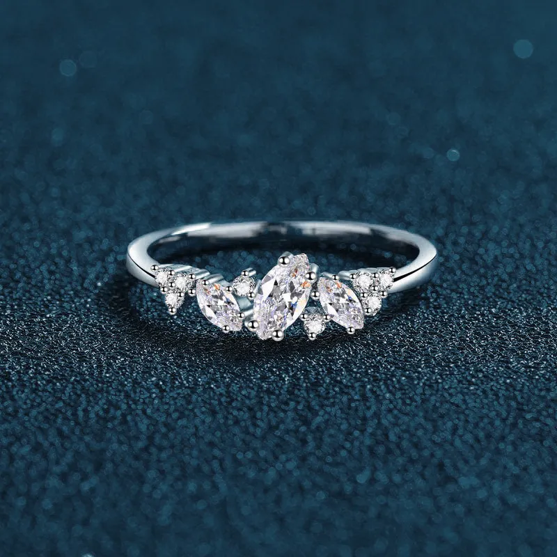 WUMZK 925 Sterling Silver Rings Unisex-3