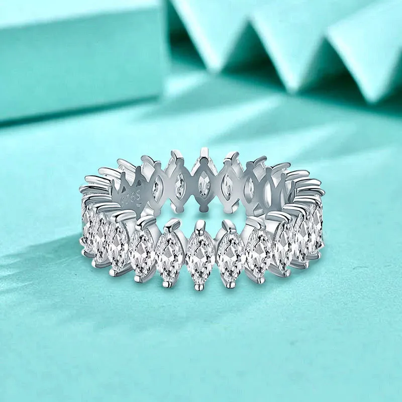WUMZK 925 Sterling Silver Rings Unisex-2
