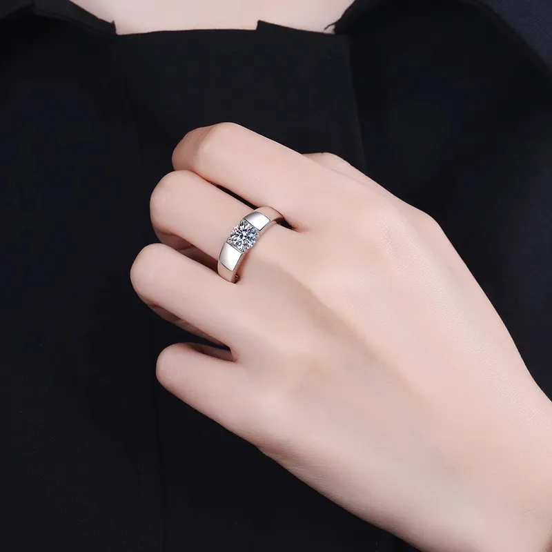 WUMZK 925 Sterling Silver Rings Unisex-4