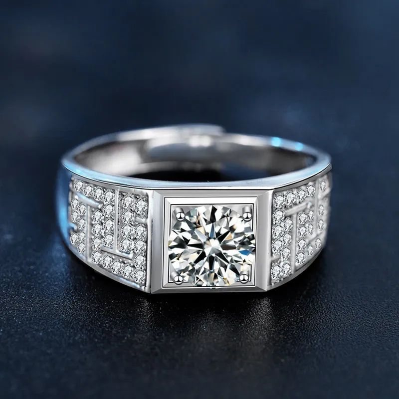 WUMZK 925 Sterling Silver Rings Unisex-2