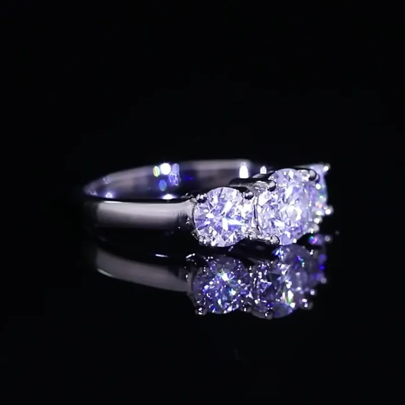 WUMZK 925 Sterling Silver Rings Unisex-1