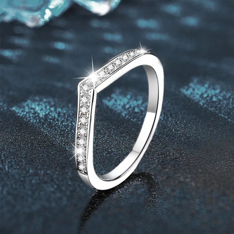 WUMZK 925 Sterling Silver Rings Unisex-3