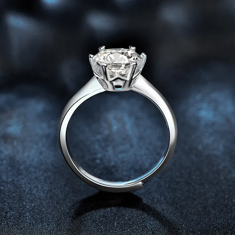 WUMZK 925 Sterling Silver Rings Unisex-4
