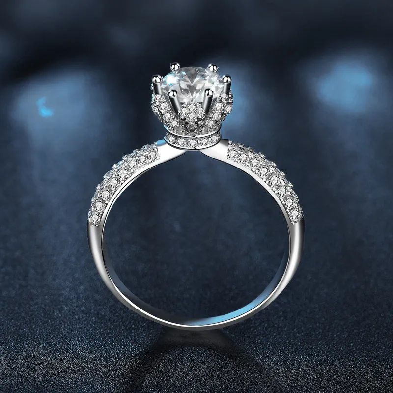 WUMZK 925 Sterling Silver Rings Unisex-4