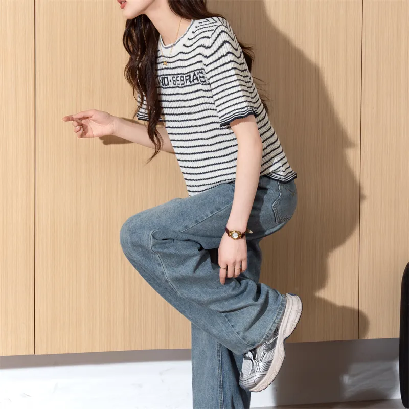 Tonlion Knitwear Women's White Tone-3