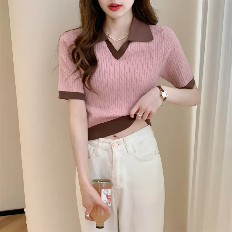 Tonlion Knitwear Women's Pink-2