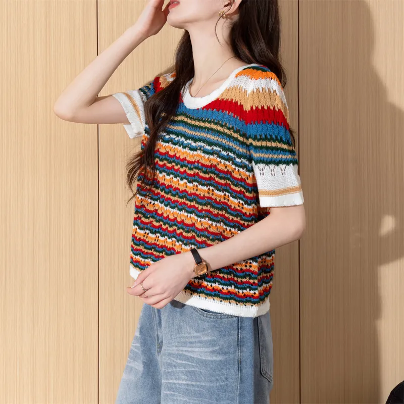 Tonlion Knitwear Women's Green Tone-2