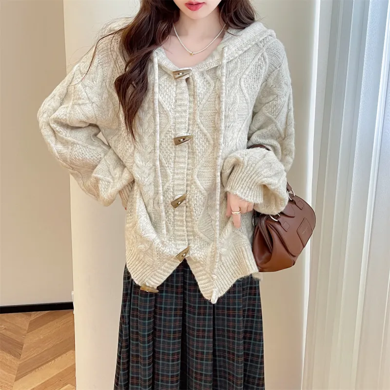 Tonlion Knitwear Women's Beige Apricot-1