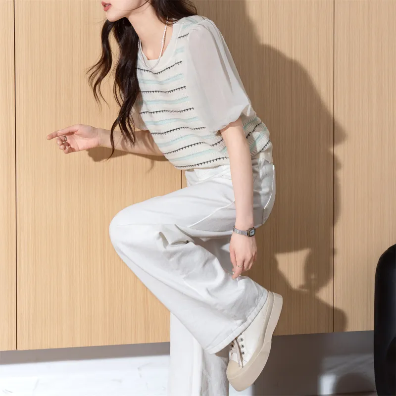 Tonlion Knitwear Women's Green Tone-2
