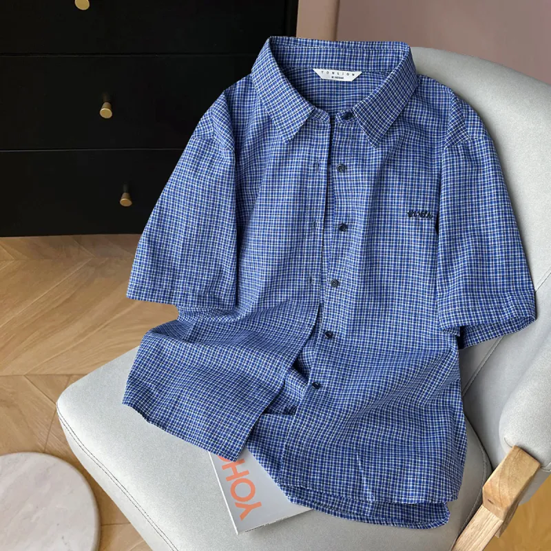 Tonlion Shirts Women's Blue-1