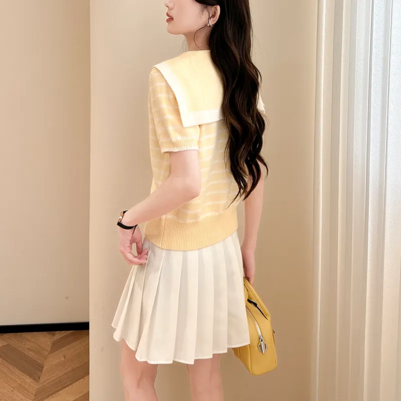 Tonlion Knitwear Women's Yellow Tone-6