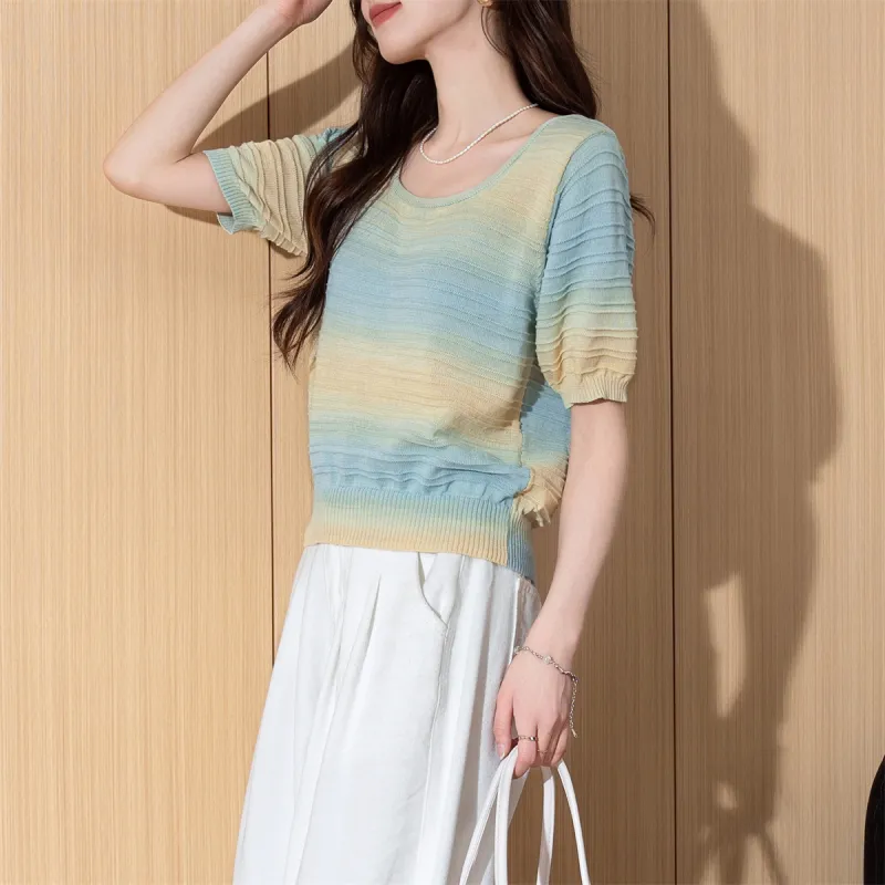 Tonlion Knitwear Women's Yellow Tone-4