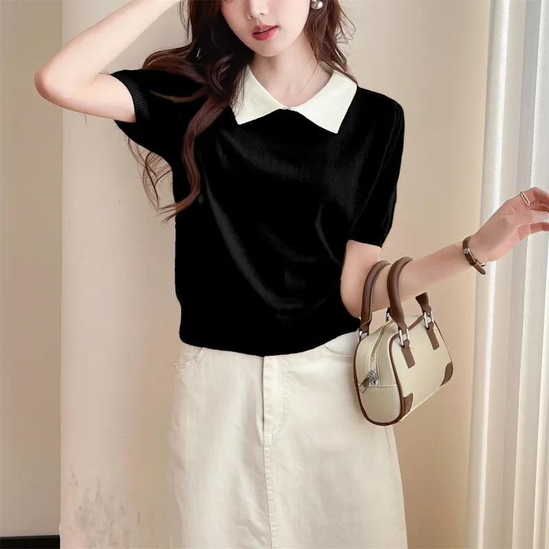 Tonlion Knitwear Women's Black-2