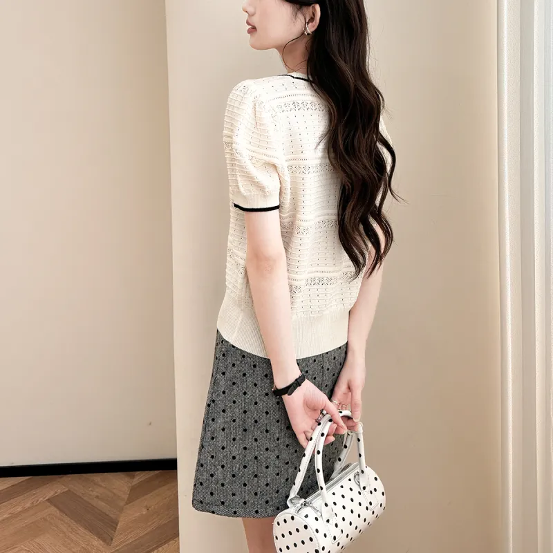 Tonlion Knitwear Women's Ecru-1