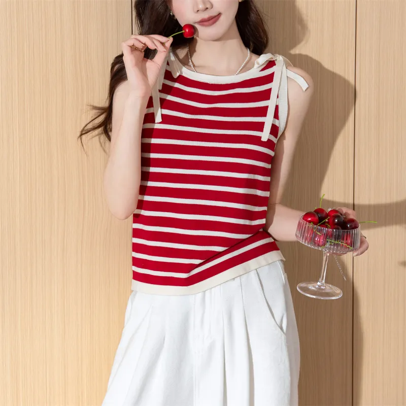 Tonlion Knitwear Women's Red Tone-2
