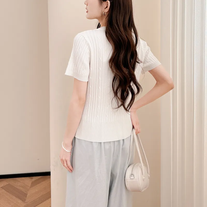 Tonlion Knitwear Women's Ecru-1