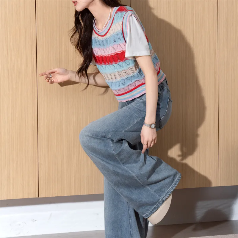 Tonlion Knitwear Women's Red Tone-4