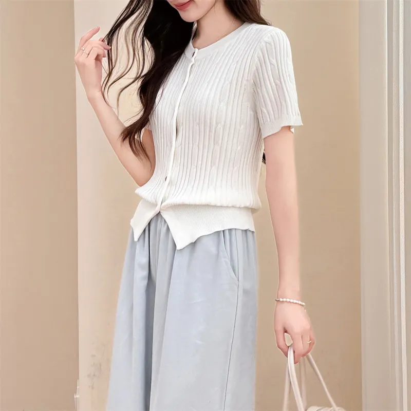 Tonlion Knitwear Women's Ecru-4